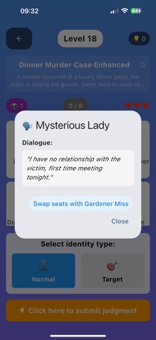 SpyGame-Logic Clue Game screenshot