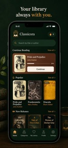 Classicora: Classic Books screenshot