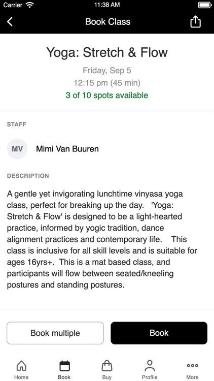 Classes at Queensland Ballet