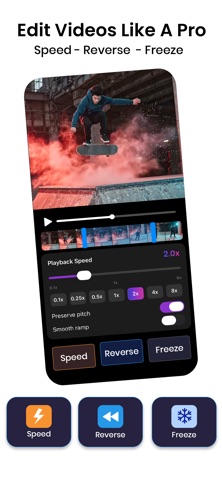 Slow Motion Video Slomo Editor screenshot
