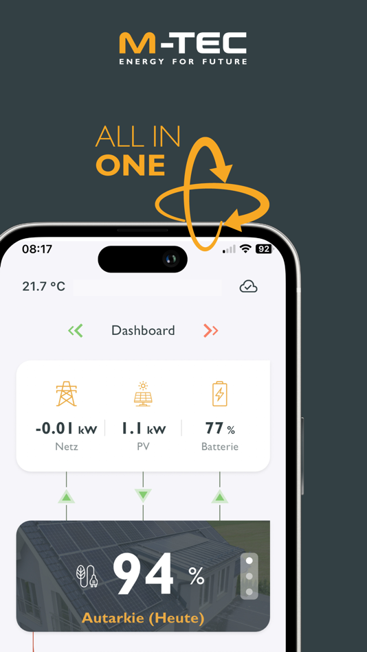 #1. M-TEC E-Smart (iOS) By: M-TEC Energy Systems GmbH
