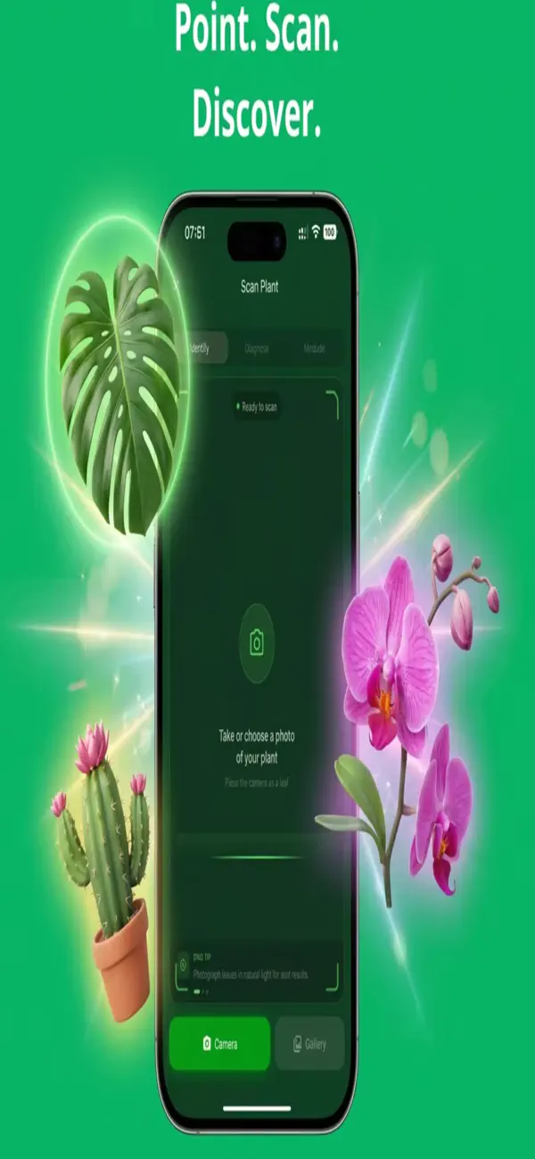 #4. Ai Plant Identifier-Plantzen (iOS) 게시자: Bekhruz Mirzayev