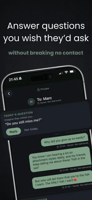 Text Here Instead: No Contact screenshot 2