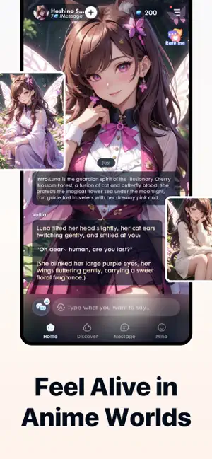 Callie AI: Fun Anime AI Chat screenshot 2