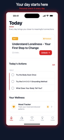 Overcome Loneliness - 21 Days iPhone screenshot
