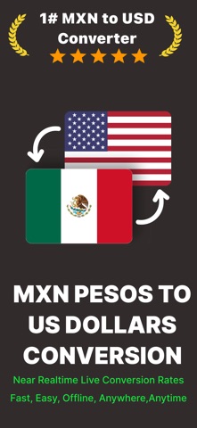 MX Pesos To Dollars Conversion screenshot