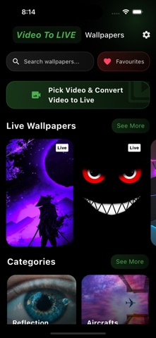 Video To Live Wallpaper 4K HD screenshot