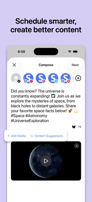 Smart Post: Social Scheduler screenshot 2