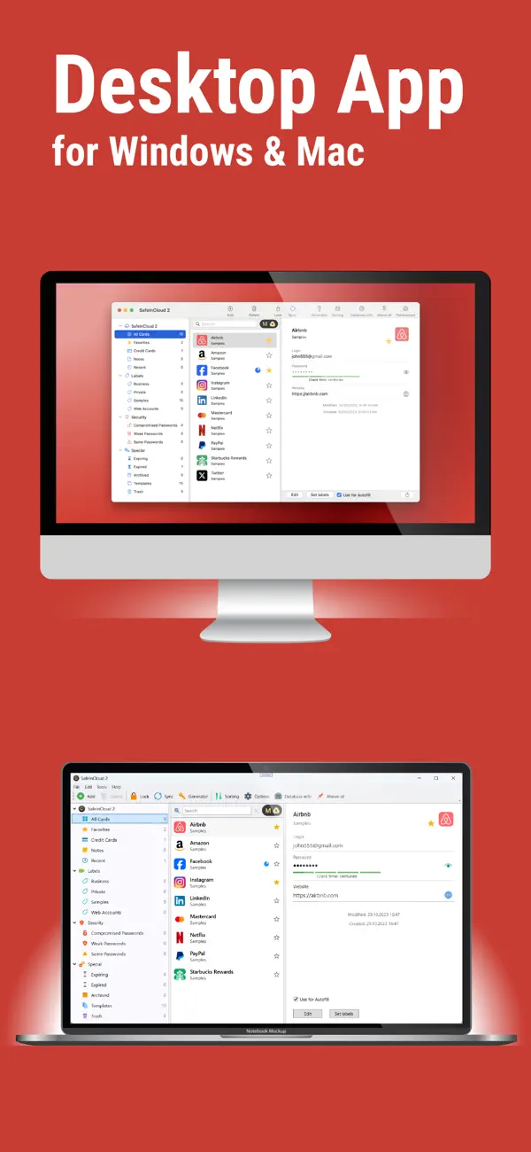 #6. SafeInCloud 1 (iOS) Bởi: SAFEINCLOUD SAS