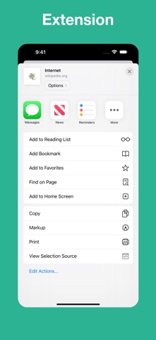 View Selection Source screenshot