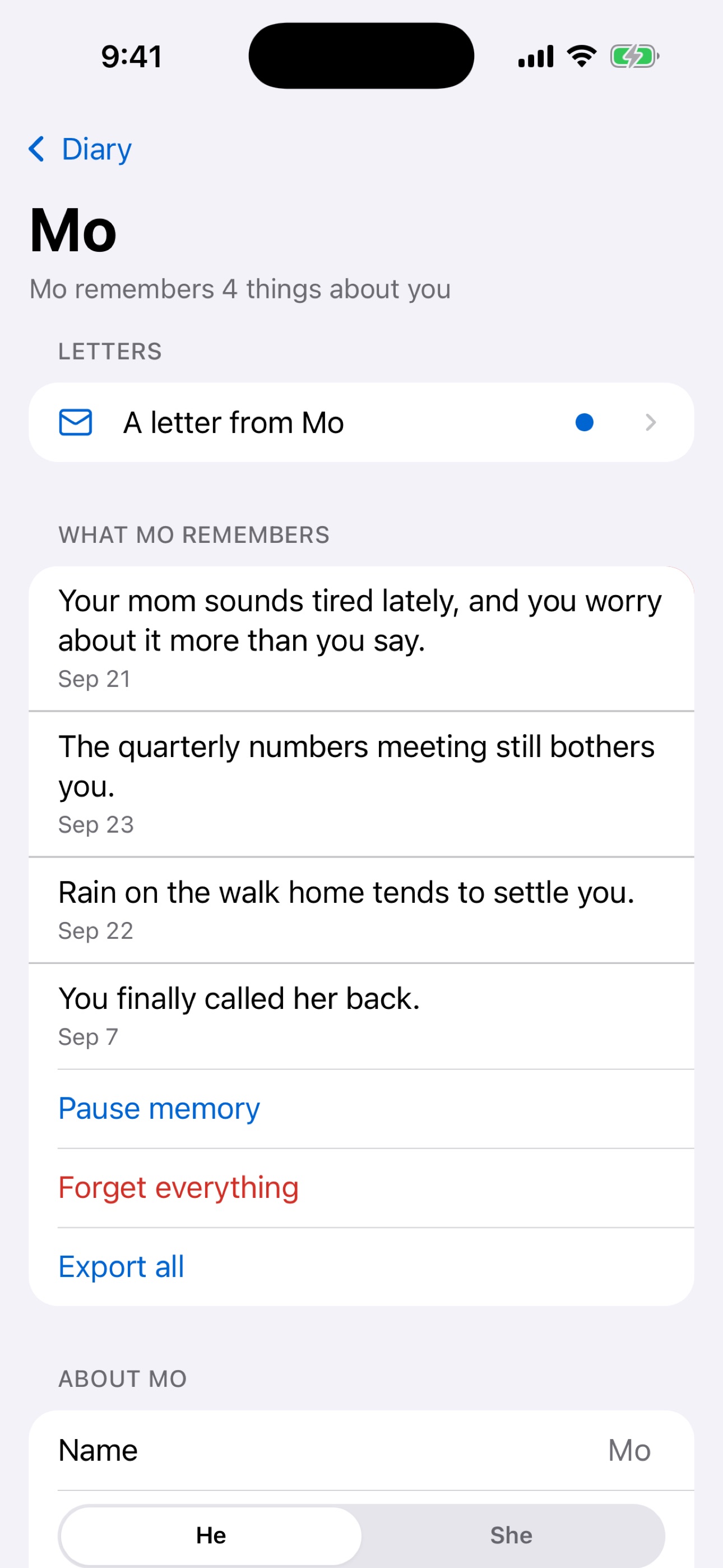 Screenshot 4 of Diary BFF