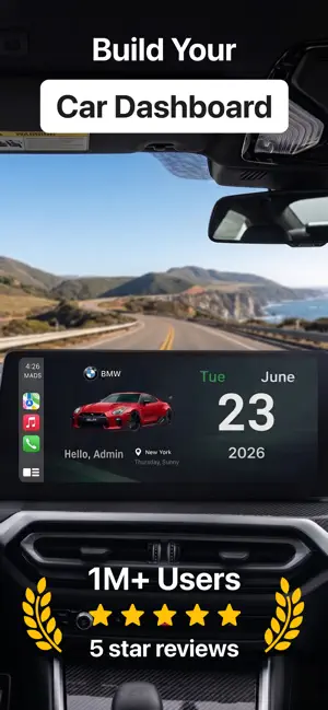 Car Media: Dashboard & Widgets screenshot 1
