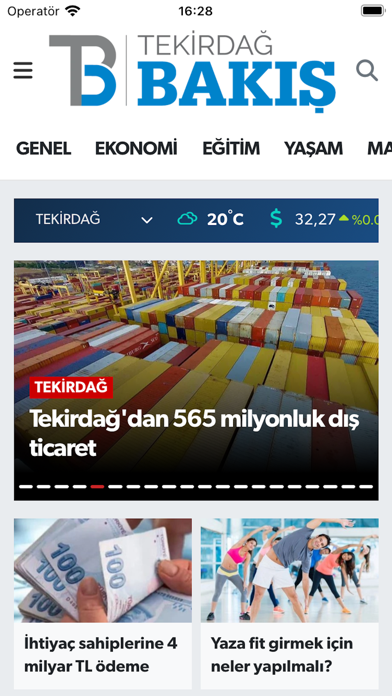 Tekirdağ Bakış Screenshot