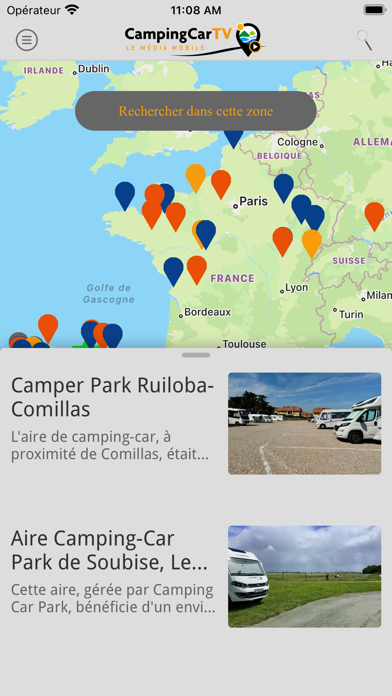 CampingCarTV Screenshot