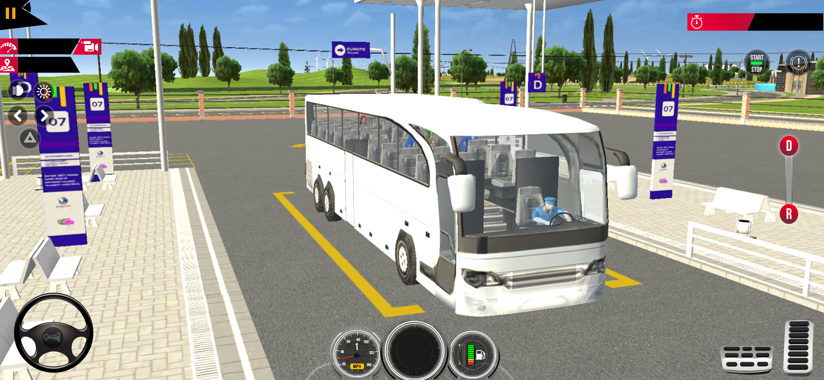 Coach Bus 3D: Driving Game
