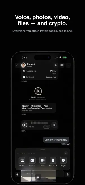 Qlavis: Post-Quantum Messenger screenshot 4
