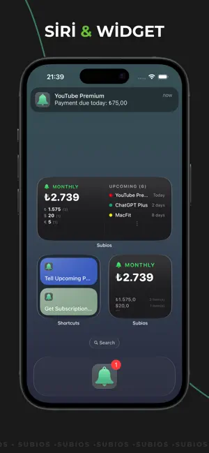 Subios: Subscription Tracker screenshot 4