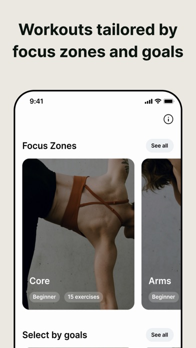Wall Pilates Workout Screenshot