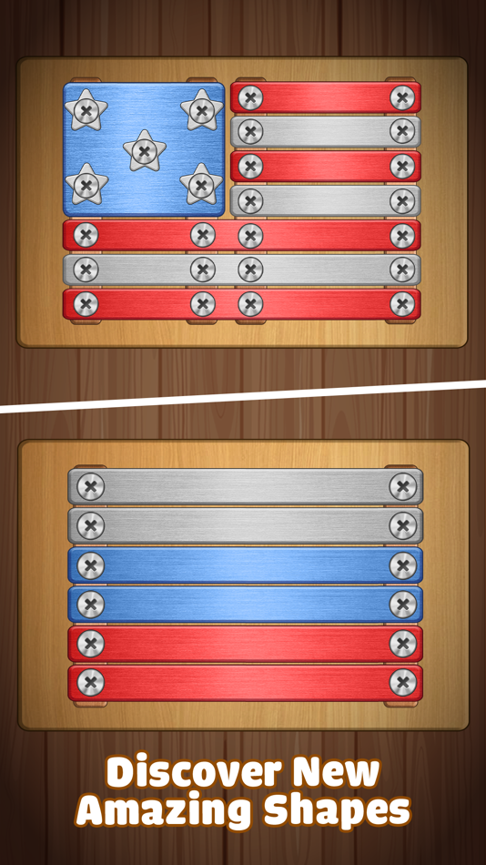 #4. Screw Challenge: Nuts & Bolts (iOS) By: Kien Nguyen