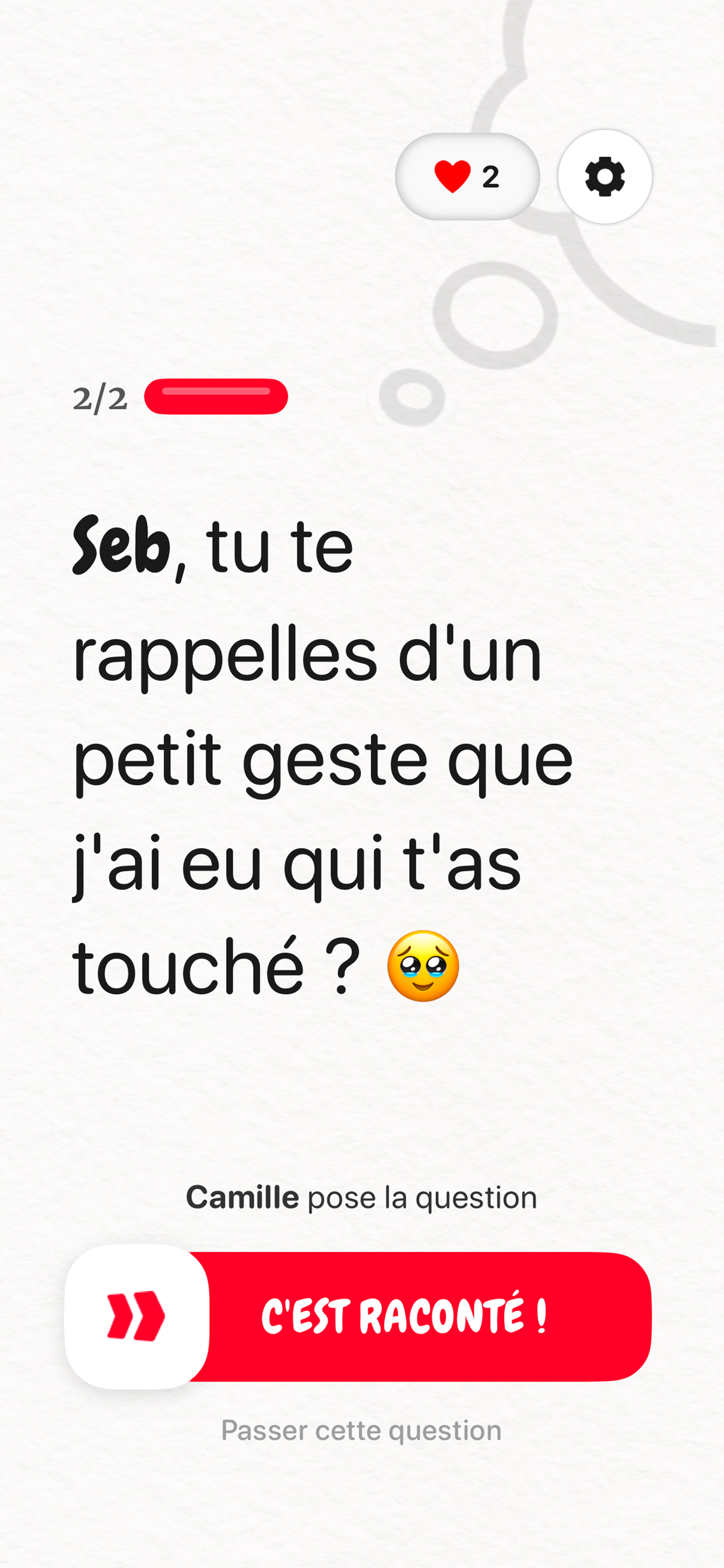Tu Te Rappelles ? screenshot 3