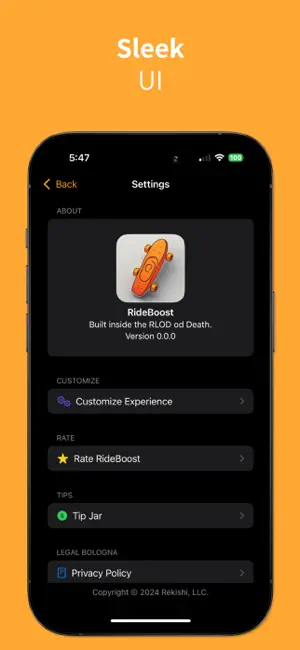 RideBoost: For Boosted Boards screenshot 4