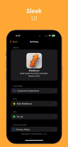 RideBoost: For Boosted Boards Screenshot 4 of 4