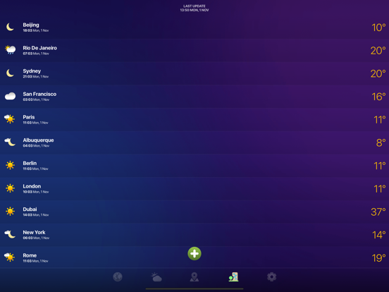 WN PRO: Weer, BuienRadar Live iPad app afbeelding 10