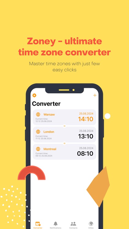 Zoney - Time Zone Calculator