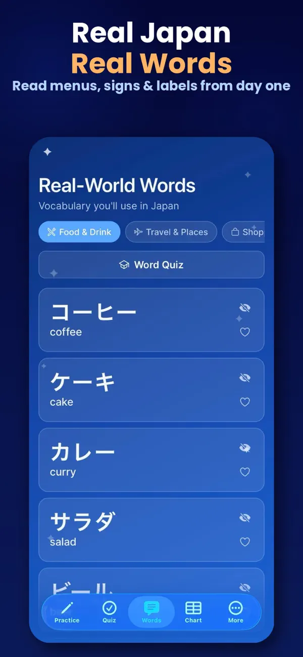 Screenshot #3 pour Katakana Practice - Learn Kana