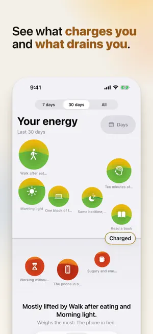Helio. Energy & Habit Tracker screenshot 2