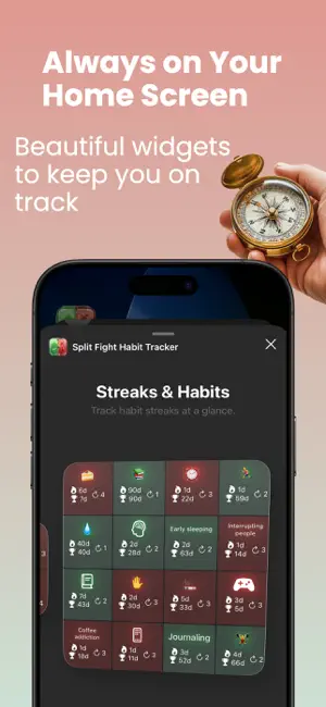 Split Fight Habit Tracker screenshot 3
