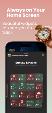 Split Fight Habit Tracker Screenshot 3 of 5