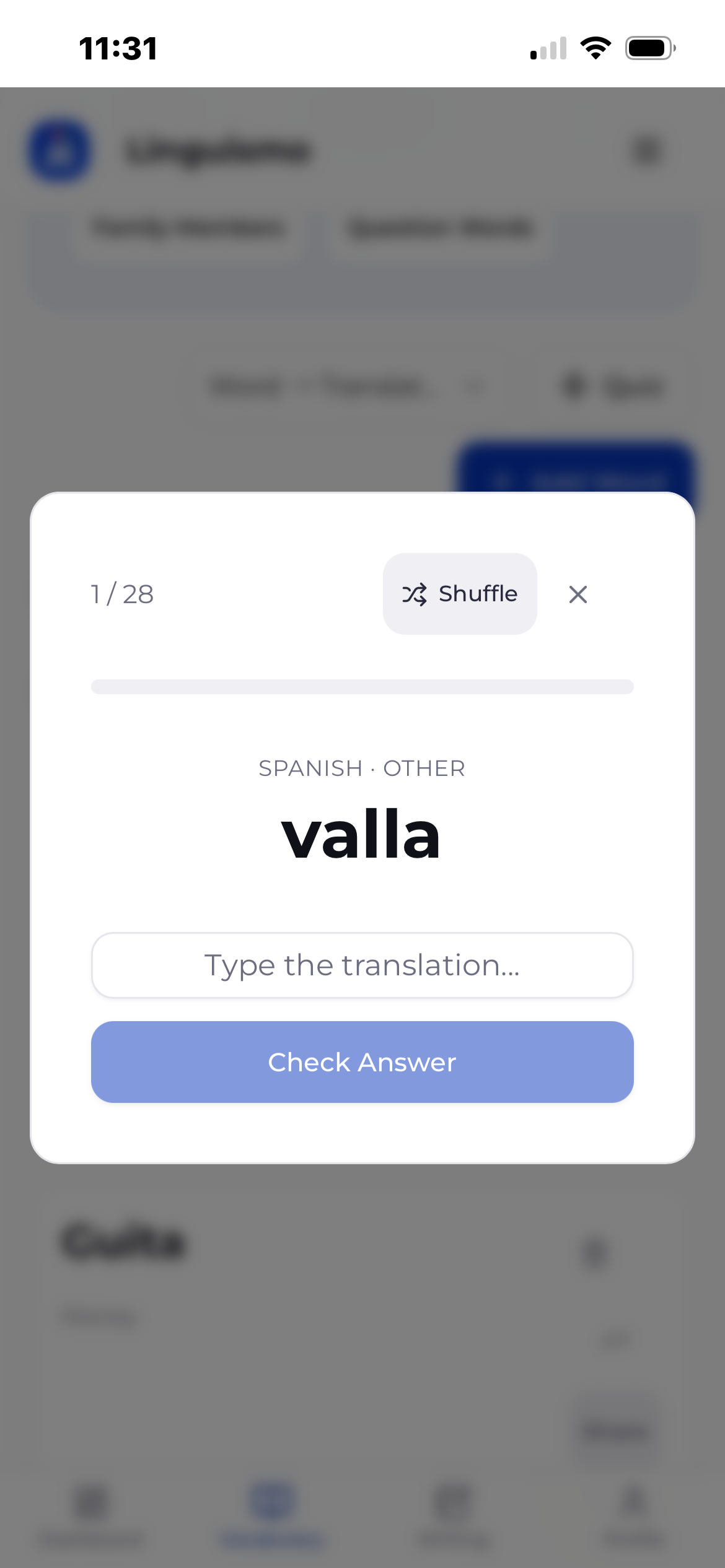Linguismo: Language Tracker screenshot 5