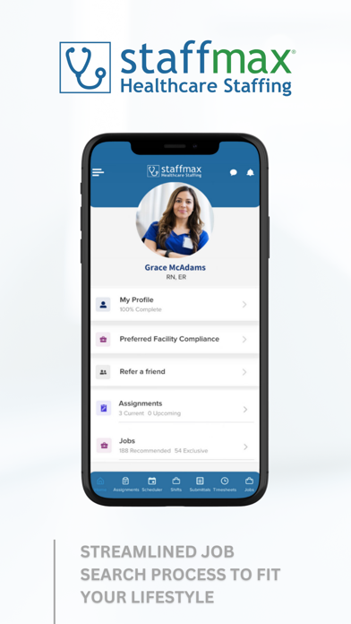 Staffmax Healthcare Screenshot
