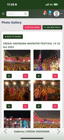 Admin CREDAI VADODARA screenshot