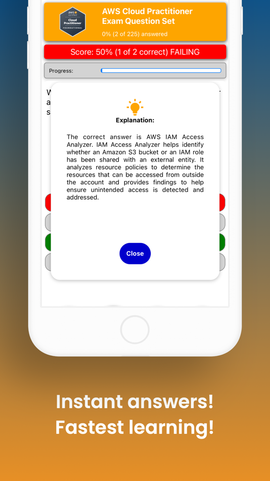 #4. AWS Cloud Practitioner Test (iOS) 来自: Koray Salman