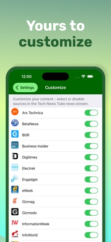Tech News Tube iPhone screenshot