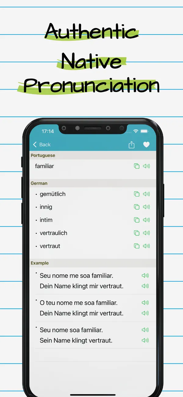Screenshot #2 pour German Portuguese Dictionary +