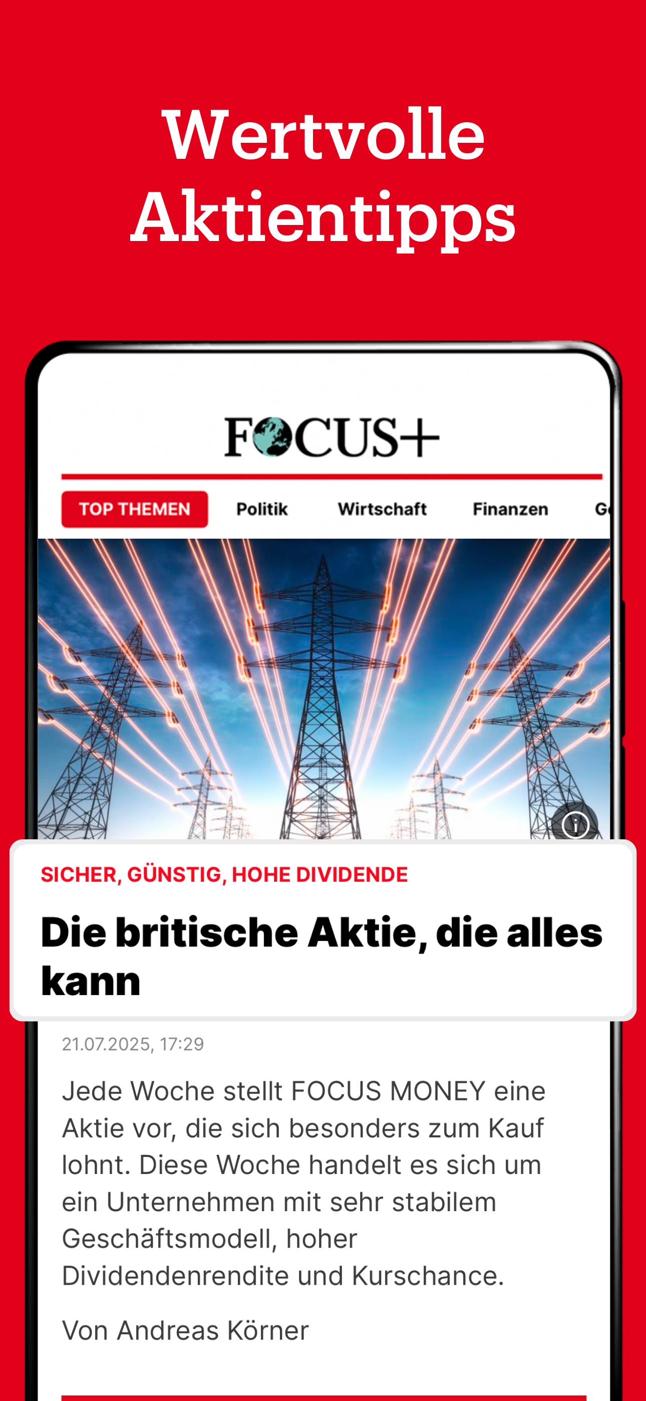 FOCUS+: Nachrichten screenshot 3