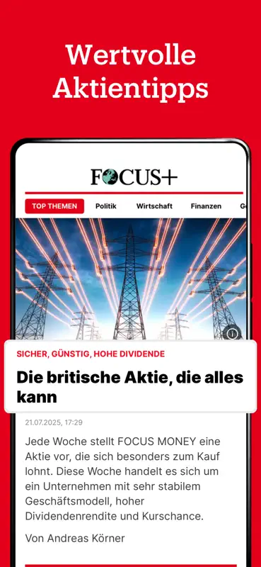 FOCUS+: Nachrichten screenshot 3 of 8