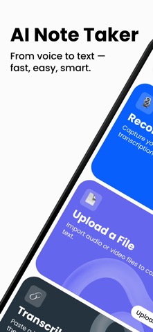 AI Note Taker - PocketNote Screenshot 1 of 6