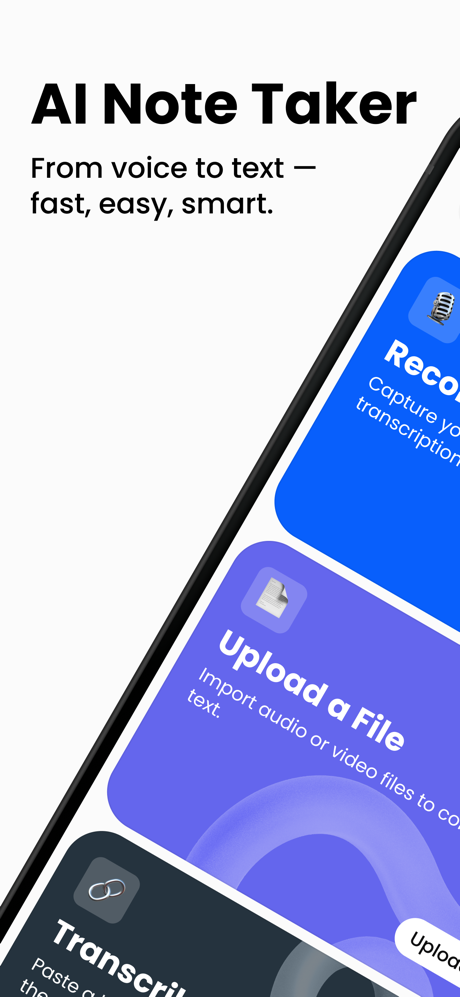 AI Note Taker - PocketNote screenshot 1