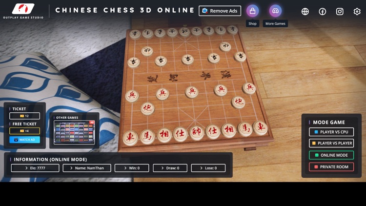 Chinese Chess 3D Online