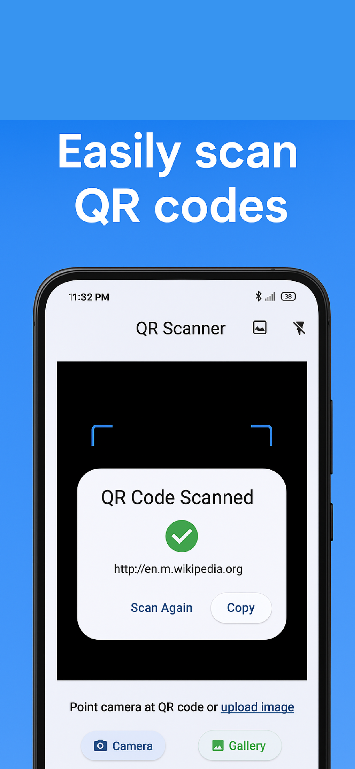 QR Code Scanner & Generator QR screenshot 5