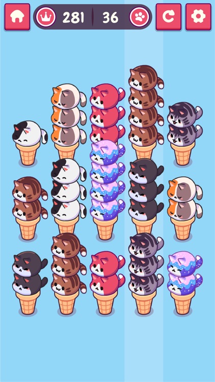 Cat Games For Cats: Sort Cats screenshot-3