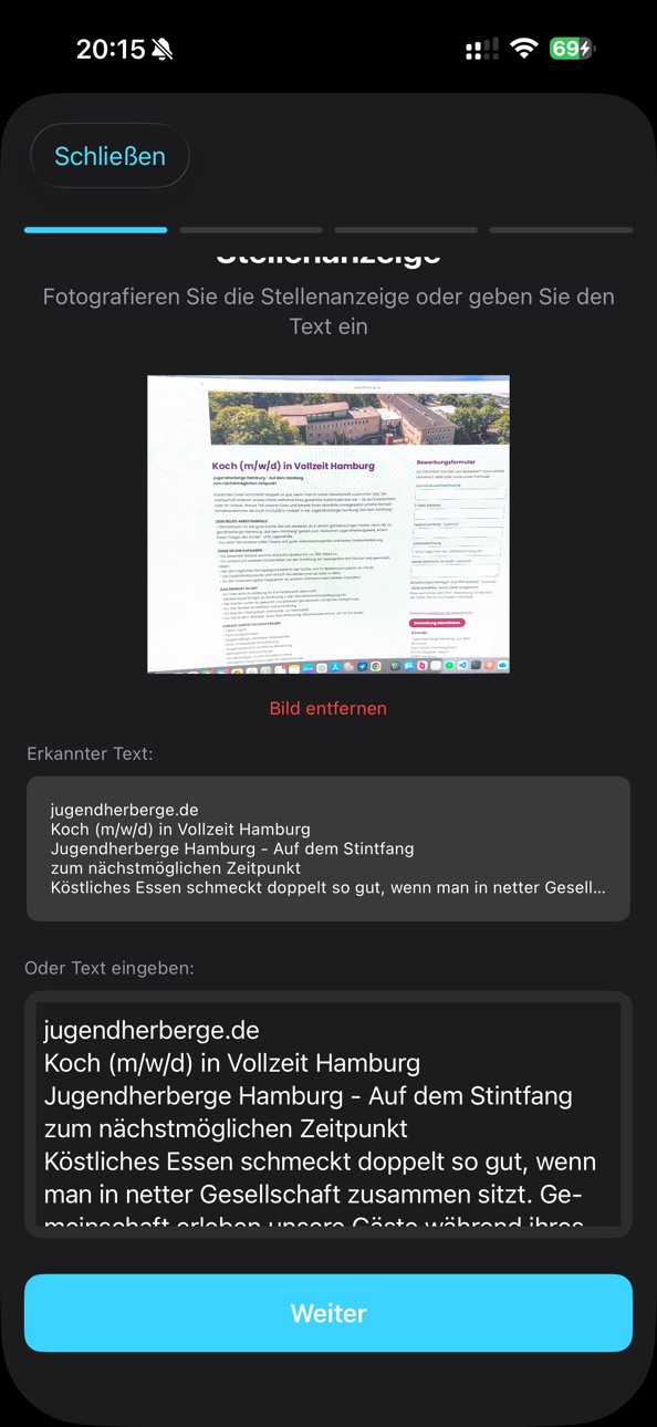 iPhone screenshot