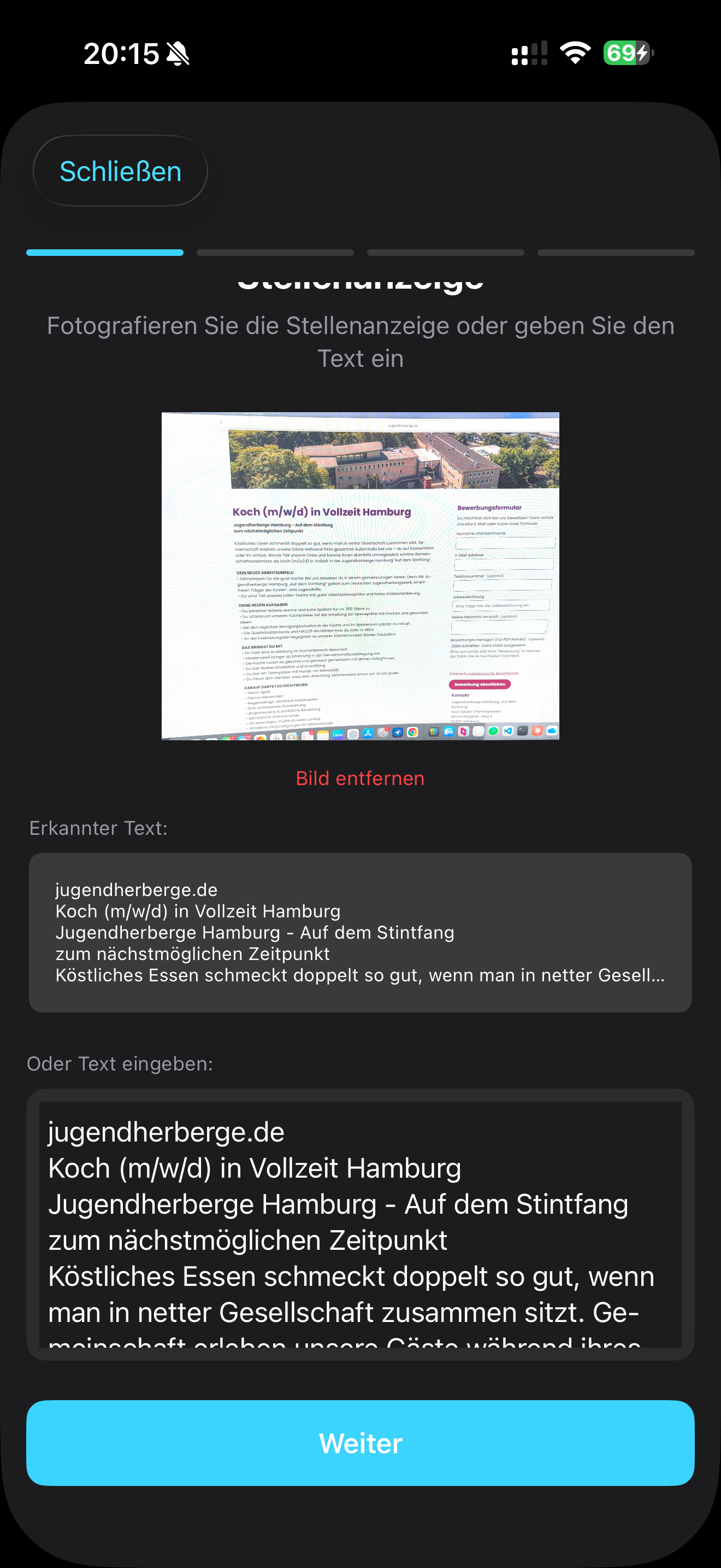 KI Bewerbung screenshot 9