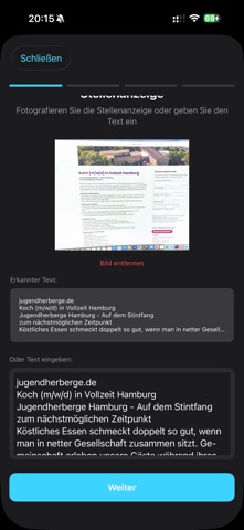 KI Bewerbung Screenshot 9 of 10