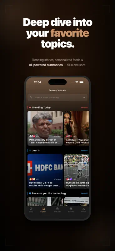 Newspresso News screenshot 9 of 10