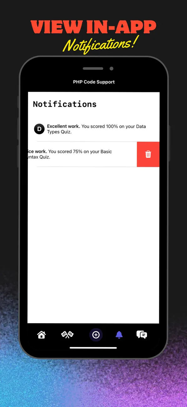 #5. PHP Code Support (iOS) De: Erica Perkins